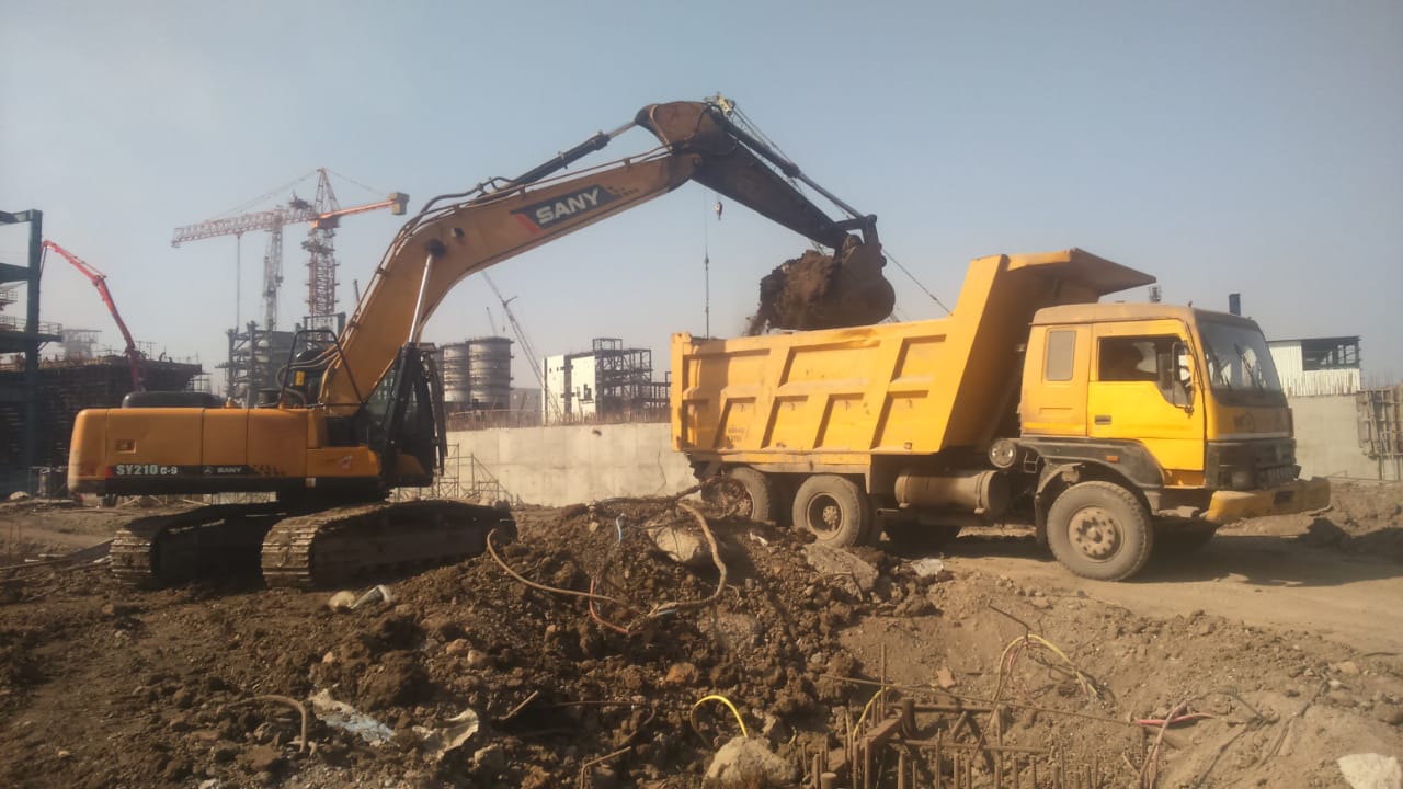 ROAD WORK FOR 10MTPA PROJEСT
AREA AT JSW DOLVI