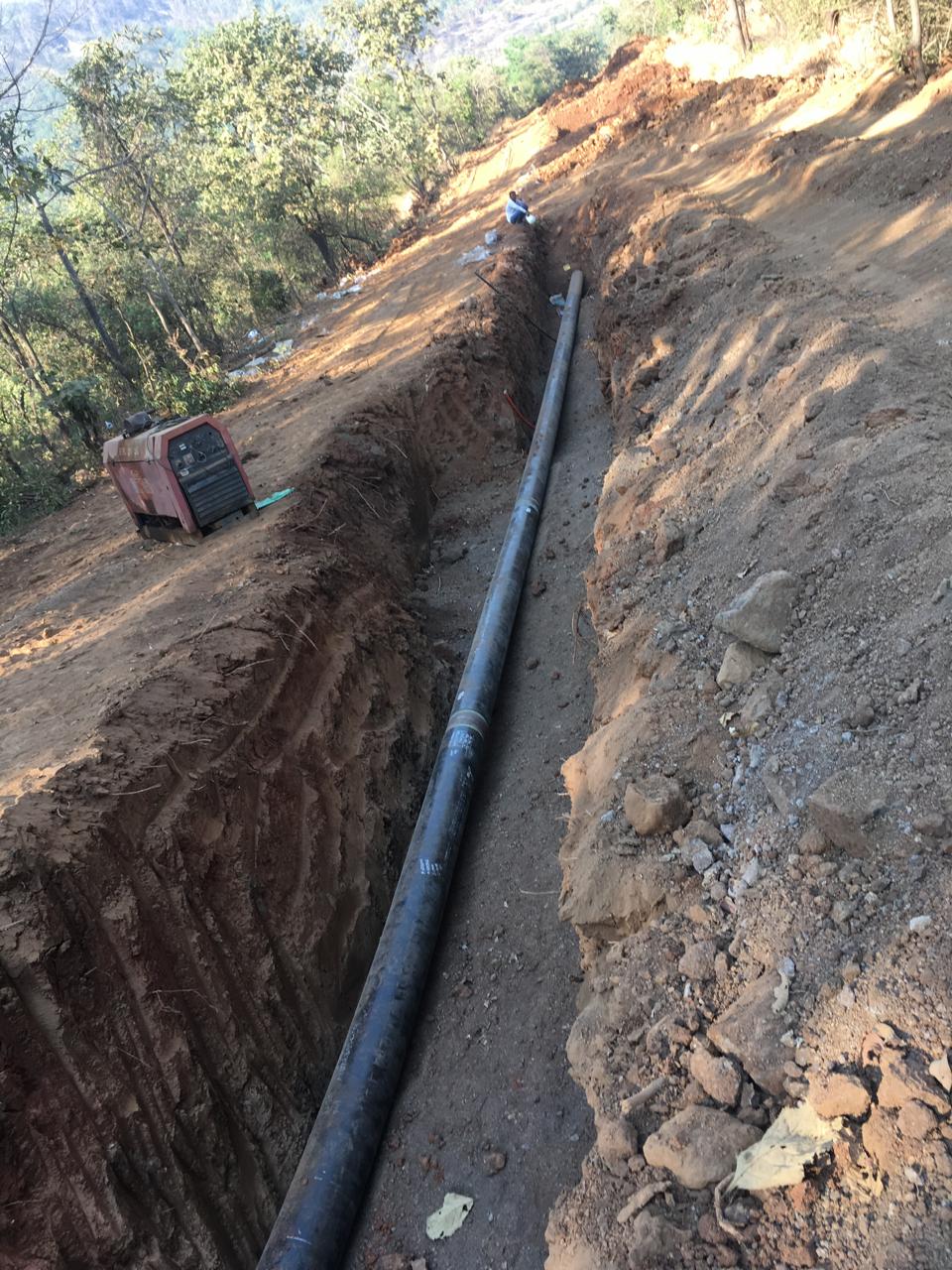 EARTHWORK OF 12.75"PIPE OF DAHEJ
NAGOTHANE ETHANE PIPELINE
PROJECТ