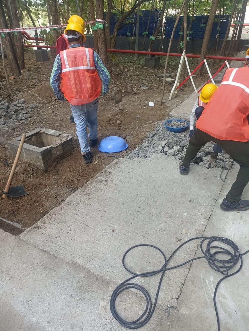 Emergency Staircase, Pit and Chambers 